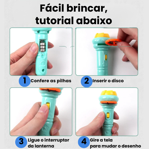 Projetor de Desenhos Infantis